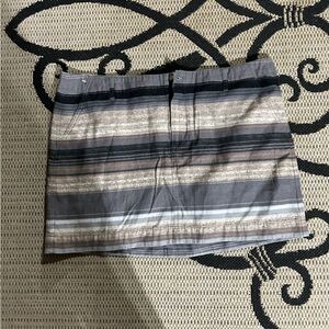 Striped Pencil Skirt